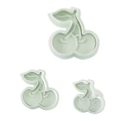 Cerf Dellier Découpoirs éjecteurs cerises Patisdecor (x 3)