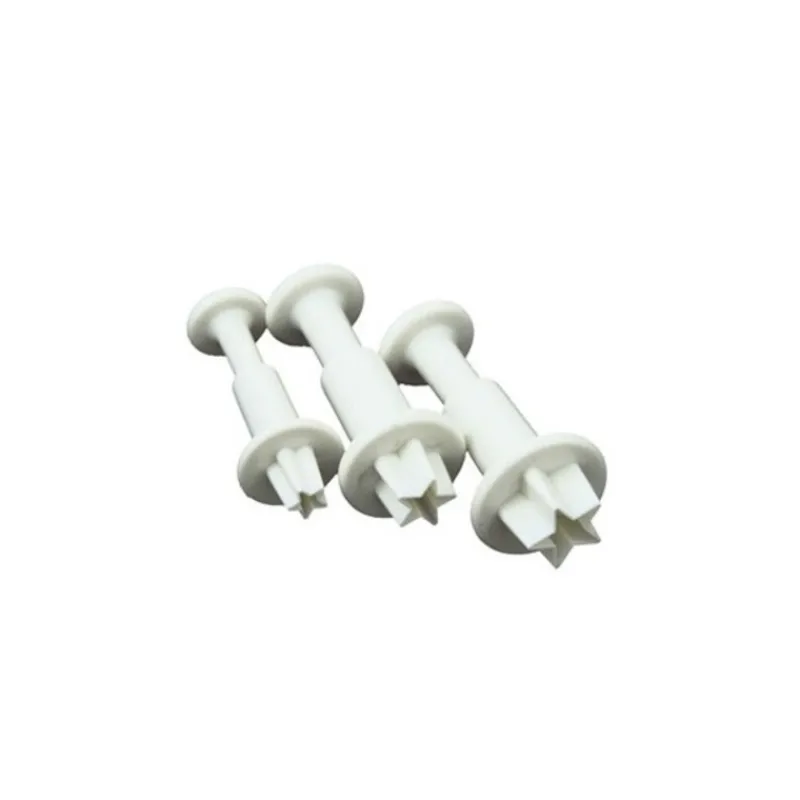 Cerf Dellier Découpoirs éjecteurs mini-étoile Patisdecor (x 3)