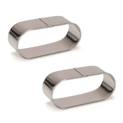 Cerf Dellier Découpoirs pain d'épices inox 10,5 cm (x2)