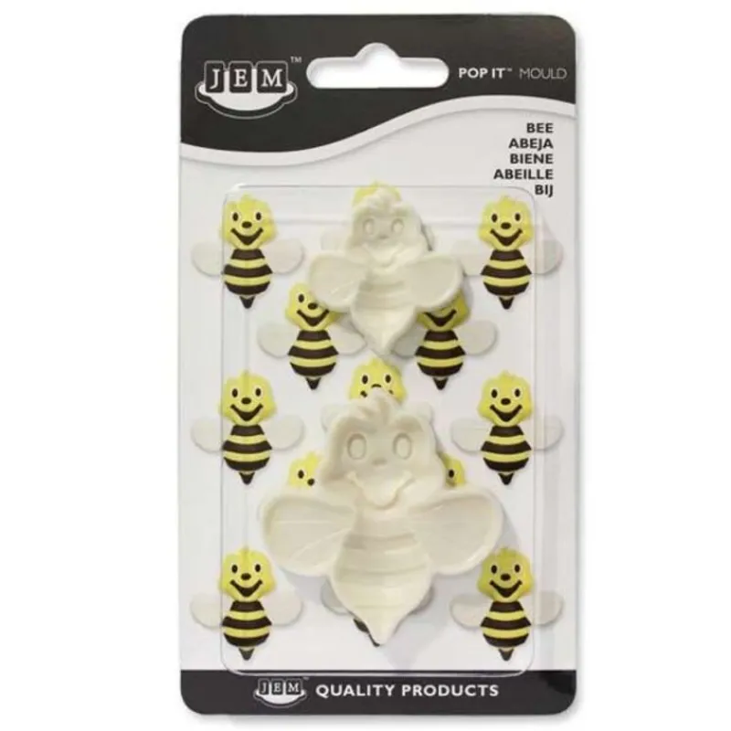 Cerf Dellier Découpoirs relief abeilles assortis (x2)