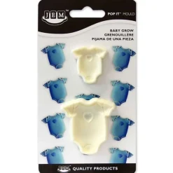 Cerf Dellier Découpoirs relief layette bébé (x2)