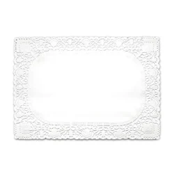 Cerf Dellier Dentelle blanche 30 x 40 cm (x 250)