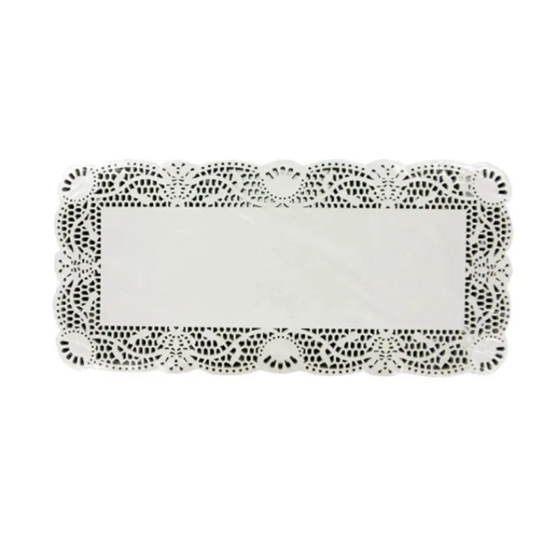 Cerf Dellier Dentelle blanche 34 x16 cm (x 250)