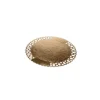 Cerf Dellier Dentelle carton or (x 50)