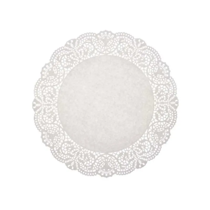 Cerf Dellier Dentelles blanches en papier blanc Classic (x 250)