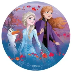 Cerf Dellier Disque azyme Elsa, Anna et Olaf 20 cm