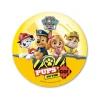 Cerf Dellier Disque azyme Pat Patrouille jaune 20 cm