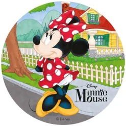 Cerf Dellier Disque gâteau azyme Minnie Mouse 20 cm - DDM 07/24