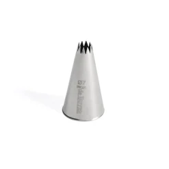 Cerf Dellier Douille cannelée petits fours inox Ø 7 mm 10 dents
