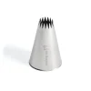 Cerf Dellier Douille cannelée petits fours inox Ø 14 mm 16 dents