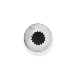 Cerf Dellier Douille cannelée petits fours inox Ø 14 mm 16 dents