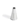 Cerf Dellier Douille cannelée petits fours inox Ø 10 mm 14 dents