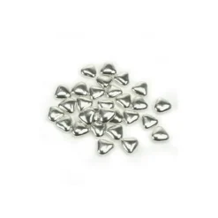 Cerf Dellier Dragées mini coeurs argentées (150 g)