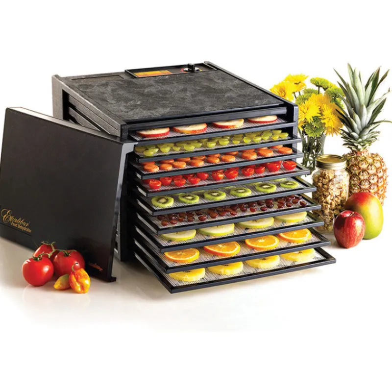 Cerf Dellier Déshydrateur électrique composite à fruits et légumes 9 plateaux 40° à 74° c