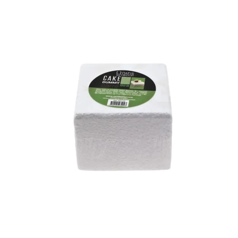 Cerf Dellier Dummy carré contours arrondis H7,5 cm - L10 cm