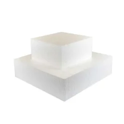 Cerf Dellier Dummy carré contours arrondis H7,5 cm - L45 cm