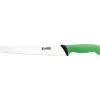 Cerf Dellier Ecoline couteau à pain manche vert 25 cm