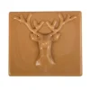 Cerf Dellier Embouts de bûches chocolat caramel origami cerf (x20)