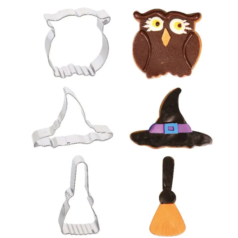 Cerf Dellier Emporte-pièce Sorcier assortis (x3)