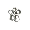 Cerf Dellier Emporte-pièces mini formes 2 cm Patisdécor (x 6)