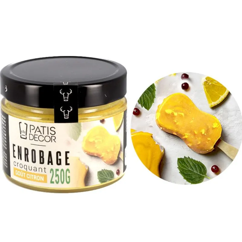 Cerf Dellier Enrobage croquant goût citron - 250 g