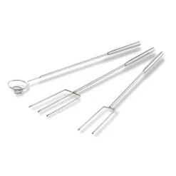 Cerf Dellier Ensemble de fourchettes à chocolat en inox