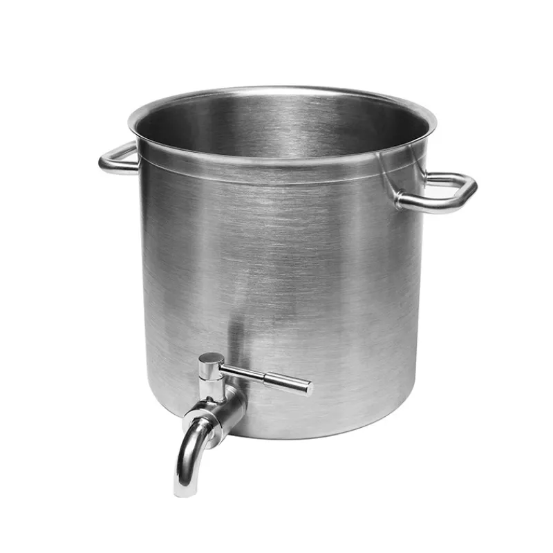 Cerf Dellier Excellence inox marmite avec robinet 36 cm