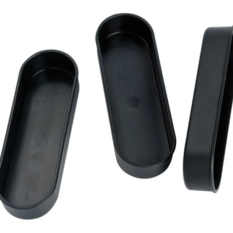 Cerf Dellier Exoglass 48 tartelettes oblong spécial fonceuse à pâte 13x4 cm