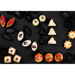 Cerf Dellier Exopan 25 moules à petits fours millasson 4,5 cm