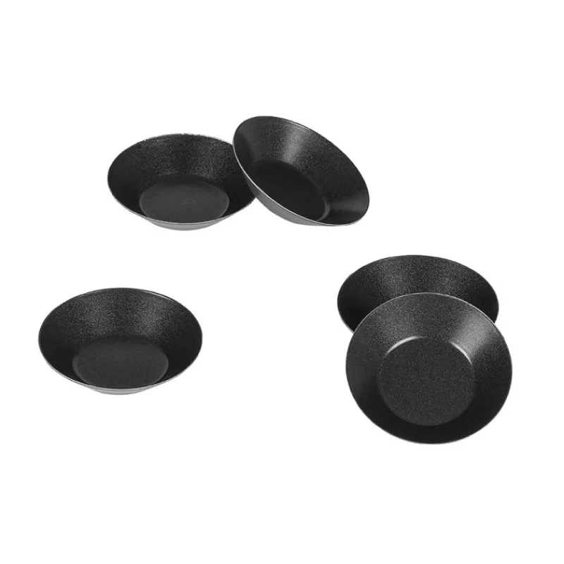 Cerf Dellier Exopan 25 tartelettes rondes unies 7,5 cm