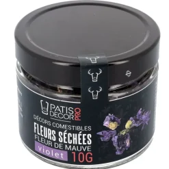 Cerf Dellier Fleurs de mauve séchées 10 g