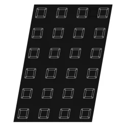 Cerf Dellier Flexipan GN 1/1 plaque de 15 écrin 6,5x6,5x3,5 cm