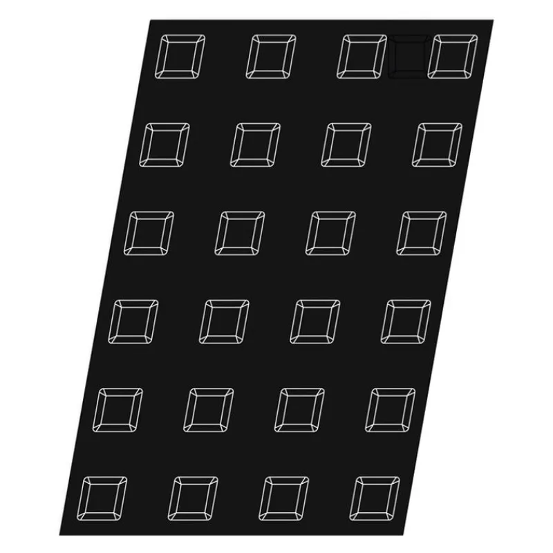Cerf Dellier Flexipan GN 1/1 plaque de 15 écrin 6,5x6,5x3,5 cm