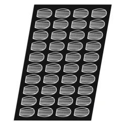 Cerf Dellier Flexipan GN 1/1 plaque de 27 madeleines 7,8x4,7 cm