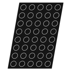 Cerf Dellier Flexipan GN 1/1 plaque de 28 muffins 5x2,9 cm