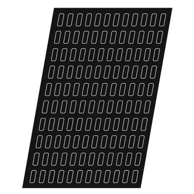 Cerf Dellier Flexipan 60x40 plaque de 120 bonbons chocolat mini-lingot 4,5x1,5 cm