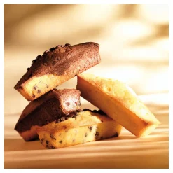 Cerf Dellier Flexipan 60x40 plaque de 24 cakes sans rainures 12x4 cm