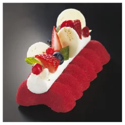 Cerf Dellier Flexipan 60x40 plaque de 16 cakes cannelés 11x6 cm