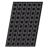 Cerf Dellier Flexipan 60x40 plaque de 60 carrés 45x45x12 cm