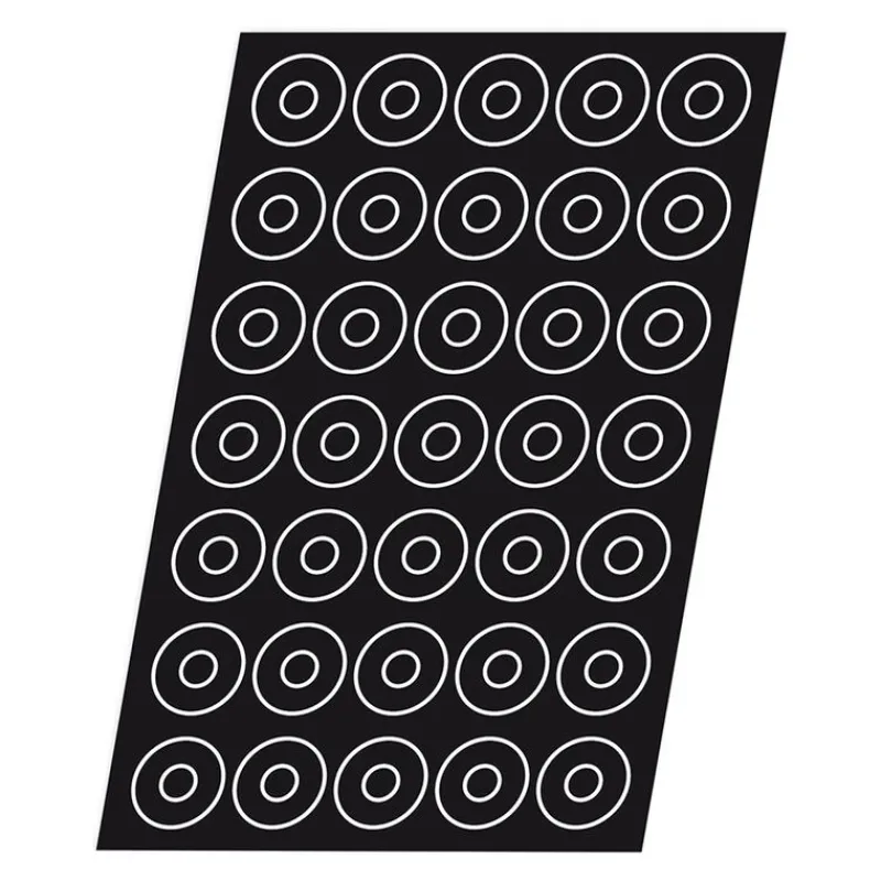 Cerf Dellier Flexipan 60x40 plaque de 60 mini-savarins 4,1x1,2 cm