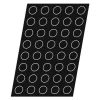 Cerf Dellier Flexipan 60x40 plaque de 40 mini-muffin 5 cm