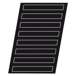 Cerf Dellier Flexipan 60x40 plaque de 24 mini-bûchettes 9,5x4x3 cm