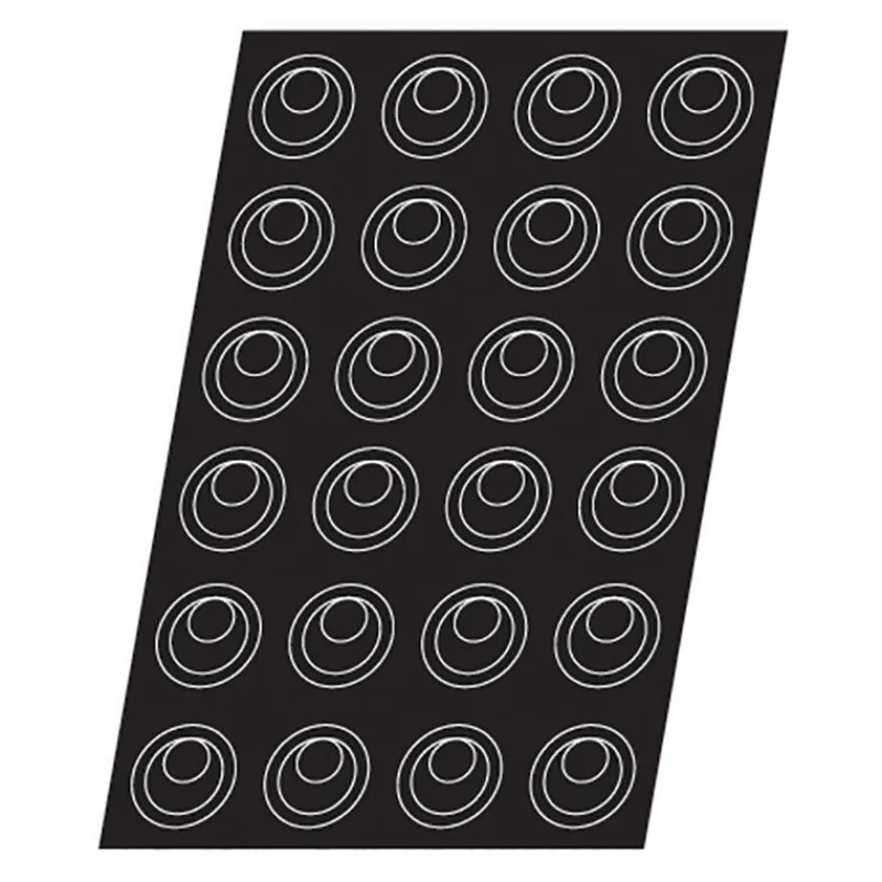 Cerf Dellier Flexipan 60x40 plaque de 24 paysages 7,5x2,4 cm