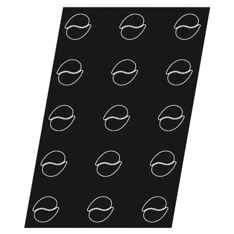 Cerf Dellier Flexipan 60x40 plaque de 24 petites gouttes entrelacées 5,9x3,5 cm