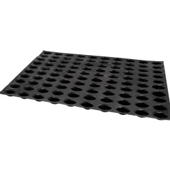 Cerf Dellier Flexipan 60x40 plaque de 100 petites quenelles 4,4x2,2x1,7 cm