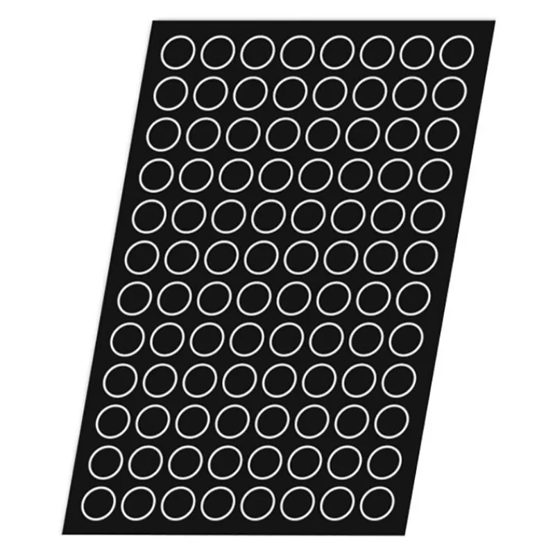 Cerf Dellier Flexipan 60x40 plaque de 96 pomponettes 3,6 cm