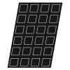 Cerf Dellier Flexipan 60x40 plaque de 24 pyramides 7x7x4 cm