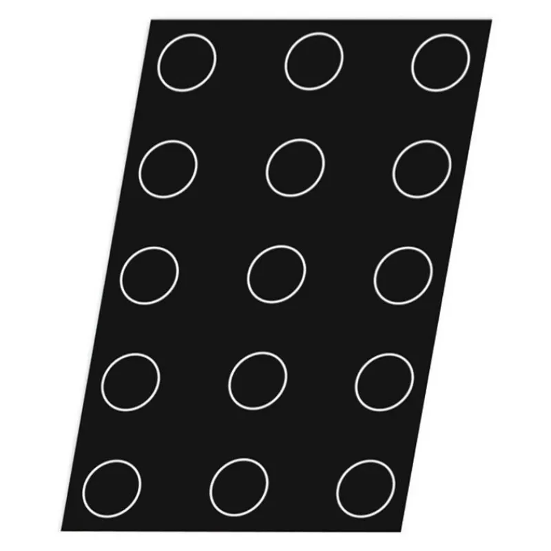 Cerf Dellier Flexipan 60x40 plaque de 15 quiches/florentins 10 cm