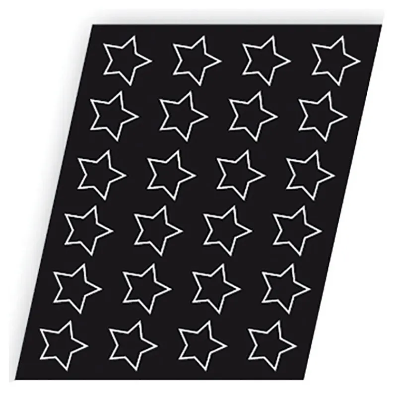 Cerf Dellier Flexipan 60x40 plaque de 24 étoiles 8 cm