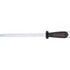 Cerf Dellier Fusil à aiguiser de boucher mèche ovale 30 cm